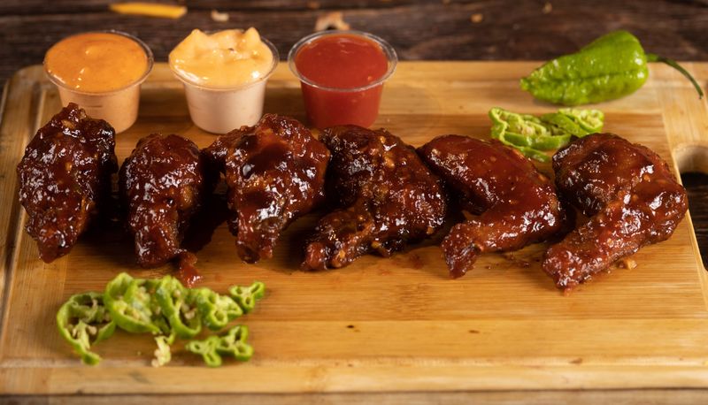 Classic Buffalo Wings at Wing Snob