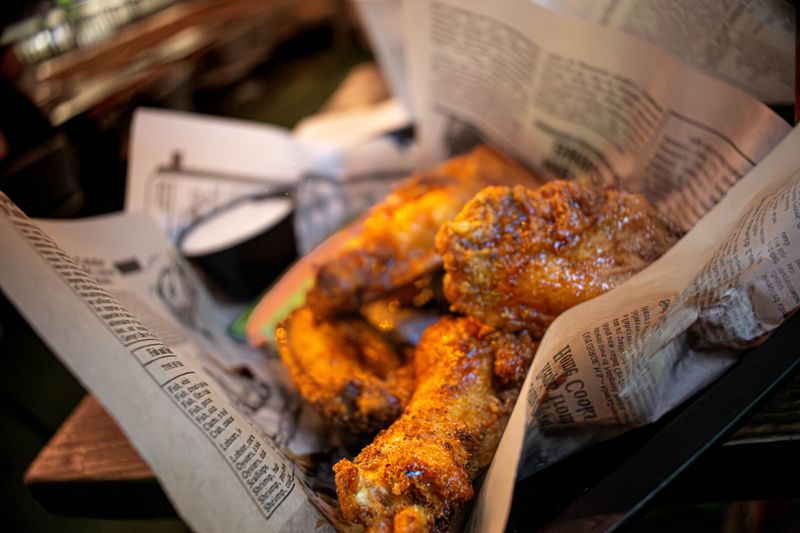 Honey Garlic Wings Wing Snob